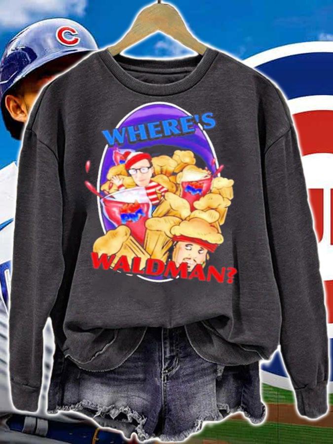 Where's Adam Waldman Shirt sweatshirt