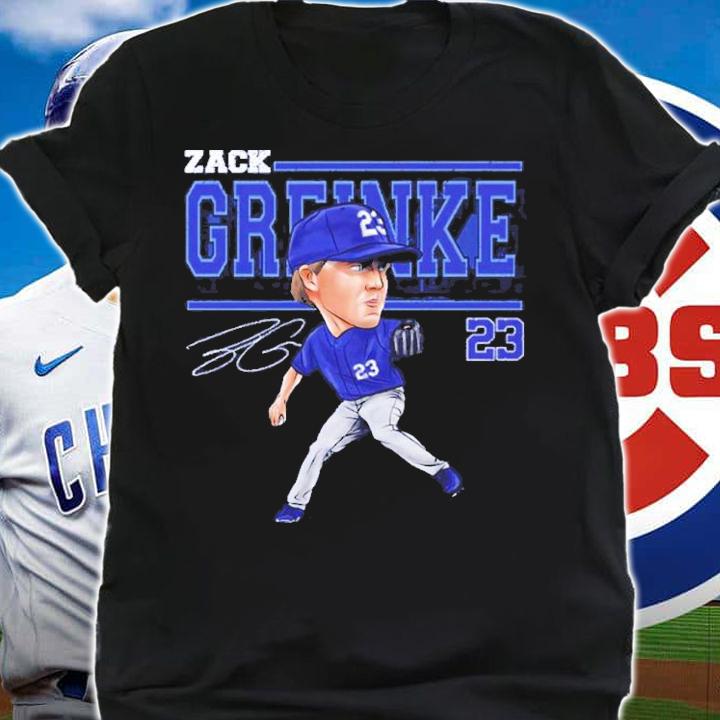 Zack Greinke Kansas City Football Signatures Shirt