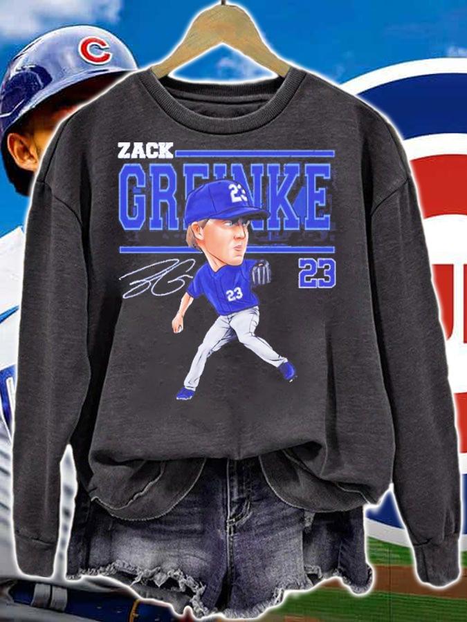 Zack Greinke Kansas City Football Signatures Shirt