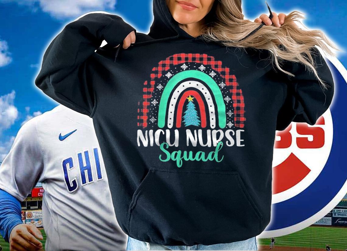 Christmas nicu nurse squad T-shirt hoodie
