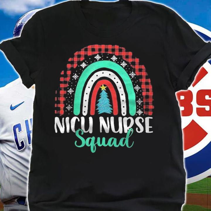 Christmas nicu nurse squad T-shirt shirt