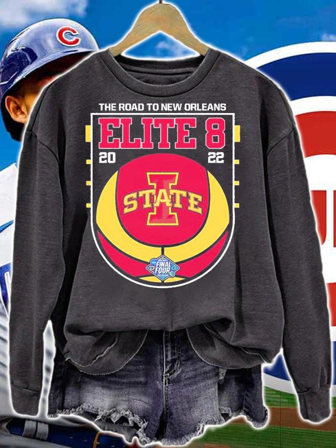 Iowa State Cyclones 2022 Elite Eight NCAA Men's Basketball T-Shirt sweatshirt