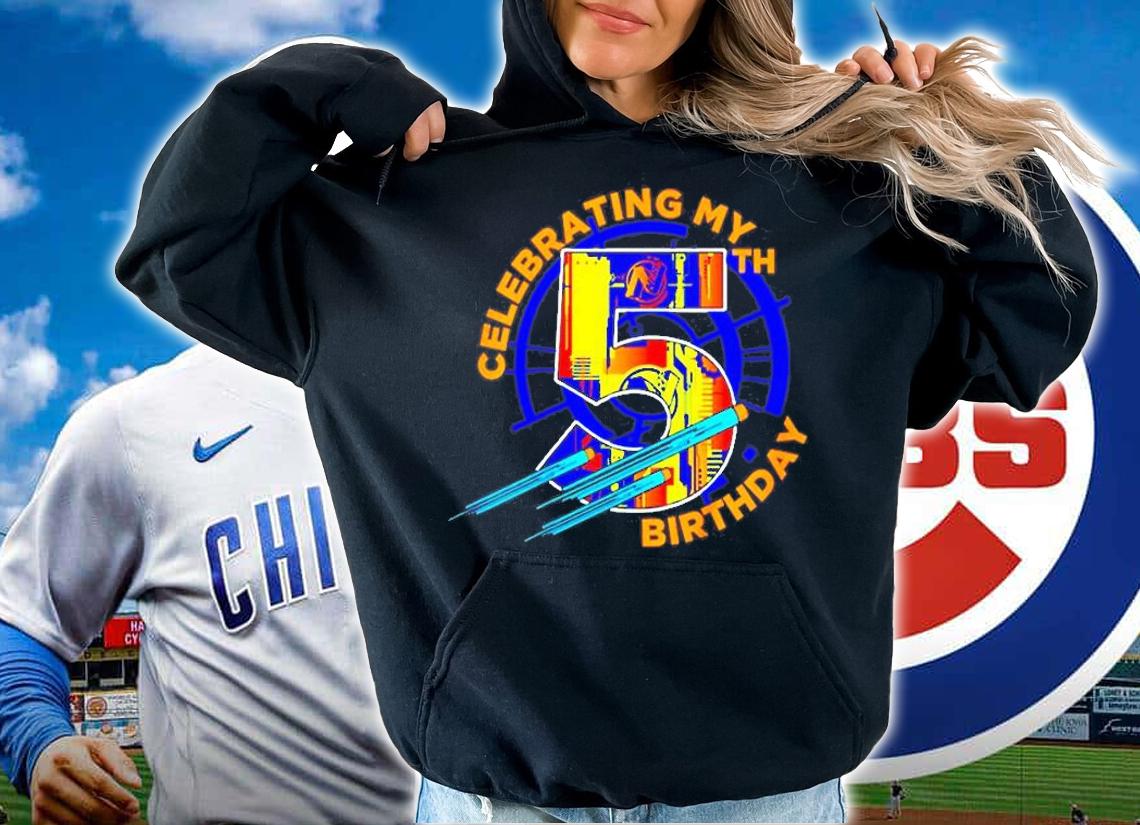 Kids Nerf Celebrating My 5th Birthday T-Shirt hoodie