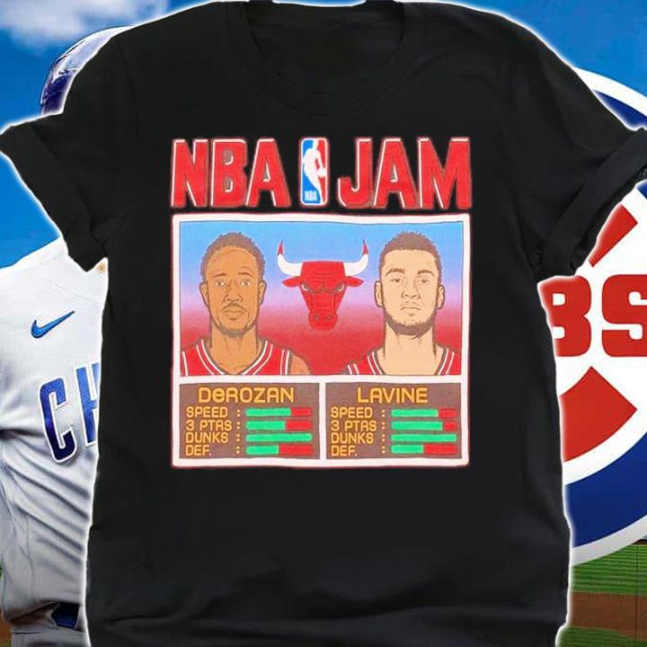 NBA Chicago Bulls Jam Bulls DeRozan And Lavine Shirt
