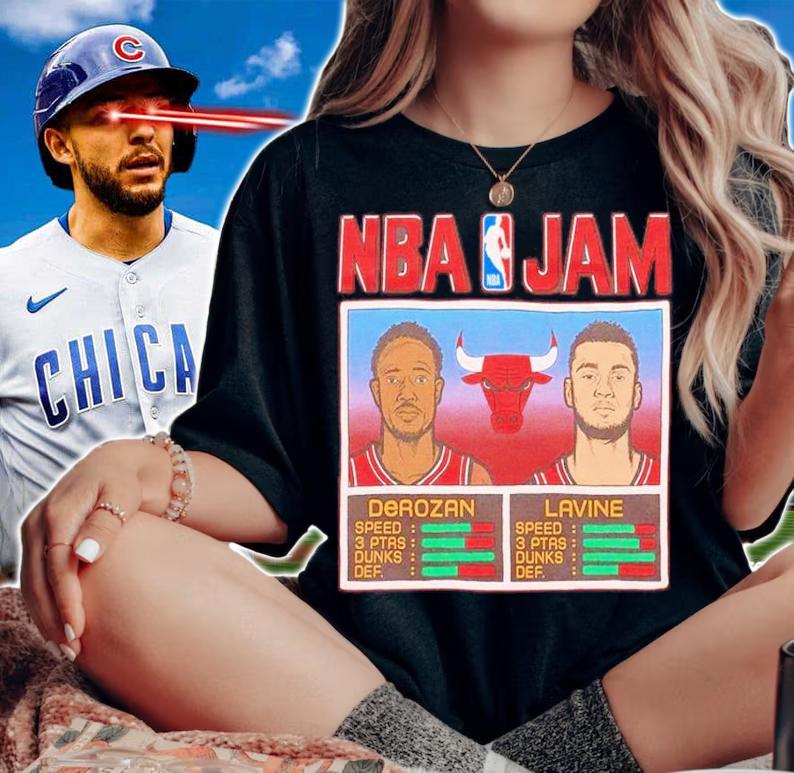 NBA Chicago Bulls Jam Bulls DeRozan And Lavine Shirt