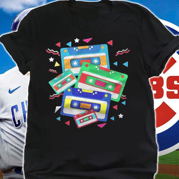 Retro 80S Cassette Tapes Music Shirt shirt