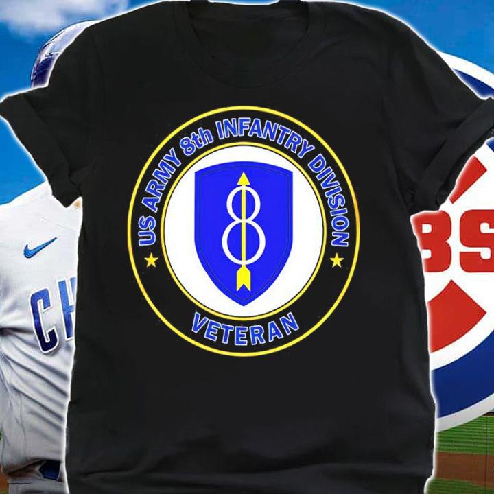 Veteran US Army 8th Infantry Division Shirt