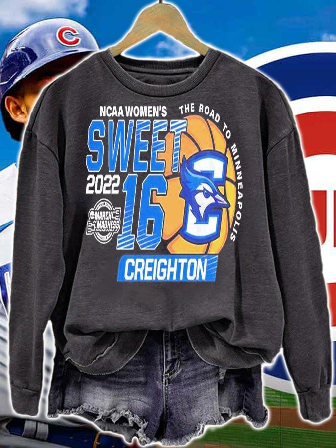 Creighton Bluejays NCAA Women's Basketball Sweet 16 Creighton T-Shirt sweatshirt