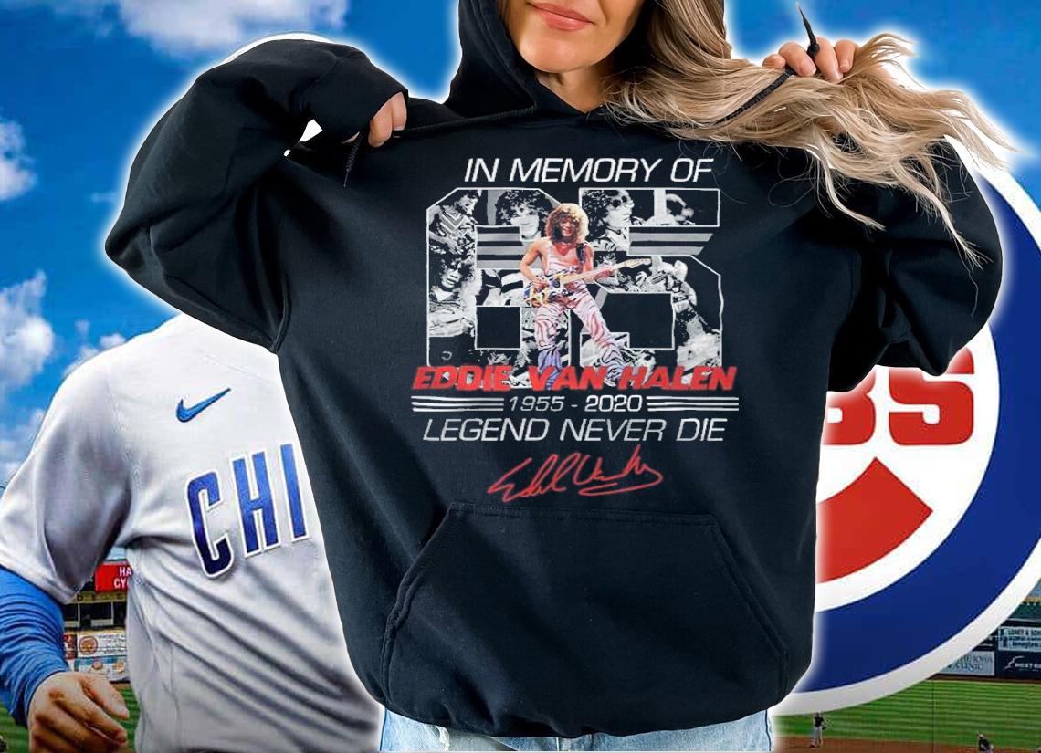 In memory of Eddie Van Halen 1955-2020 legend never die signature shirt