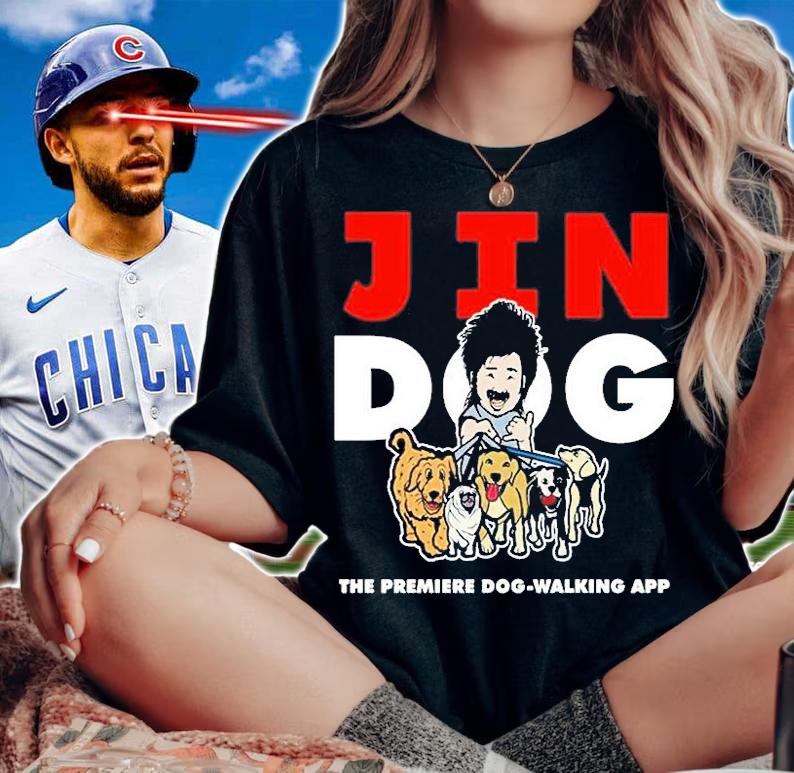 Jin Dog The Premiere Dog Walking App T-Shirt