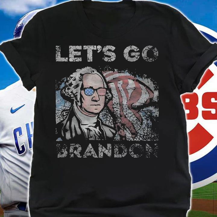 Let's Go Brandon George Washington American Flag T-Shirt shirt