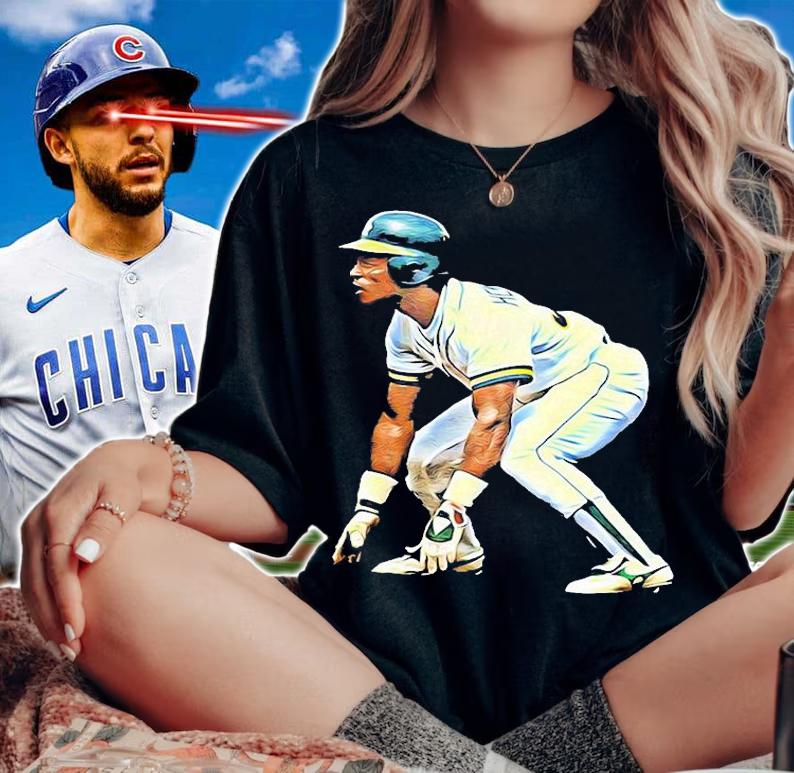 Rickey Henderson The Man Of Steal T-Shirt woman shirt