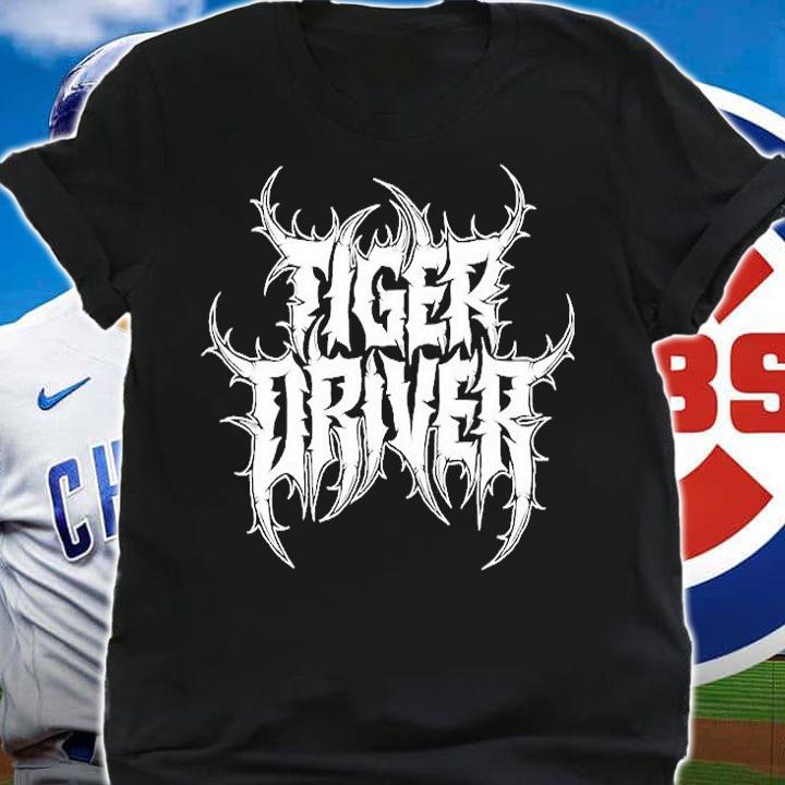 Tiger Driver Metal logo T-shirt