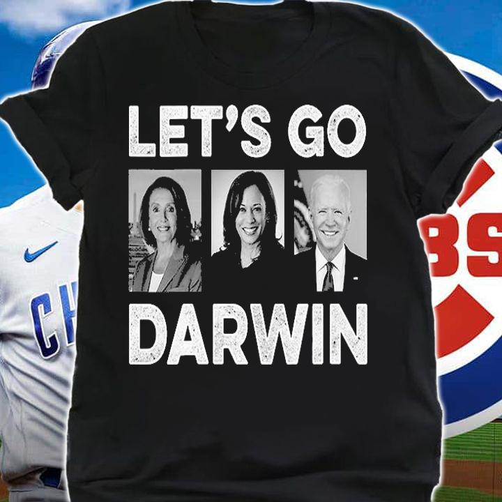 Women Let's Go Darwin Joe Biden Shirt Lets Go Darwin T-Shirt shirt
