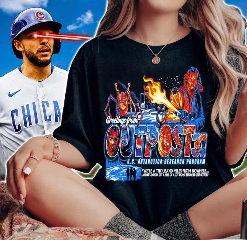 Greetings from Outpost 31 shirt woman shirt