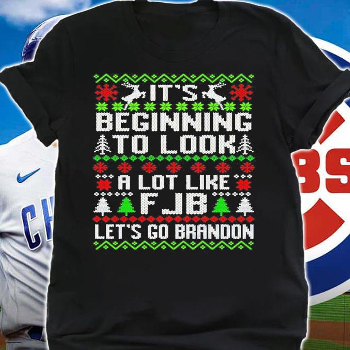 It's beginning to look a lot like FJB let's go Brandon Christmas shirt shirt
