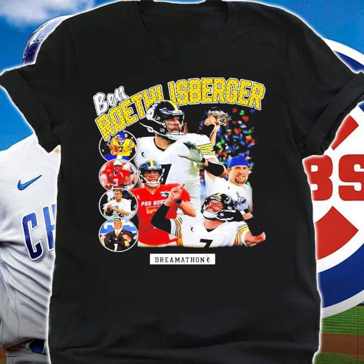 Joe Haden Wearing Ben Roethlisberger Dreamathon Shirt
