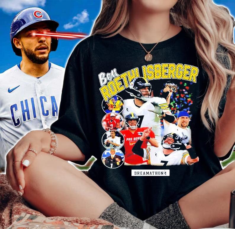 Joe Haden Wearing Ben Roethlisberger Dreamathon Shirt