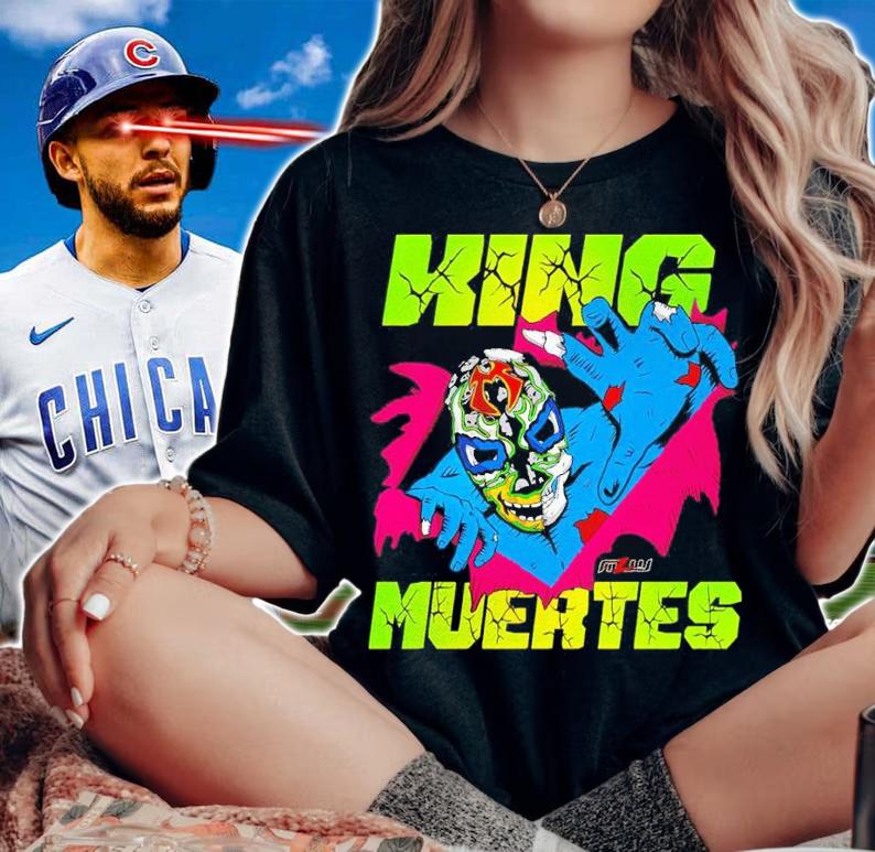 MLW King Muertes Zombie Shirt woman shirt