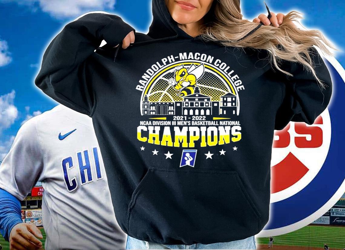Randolph-Macon College NCAA Division III Men's Basketball National Champions 2021-2022 Shirt hoodie