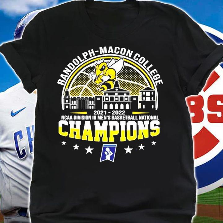 Randolph-Macon College NCAA Division III Men's Basketball National Champions 2021-2022 Shirt shirt