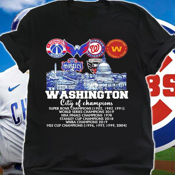Washington City Of Champions MLS Cup Champions T-Shirt