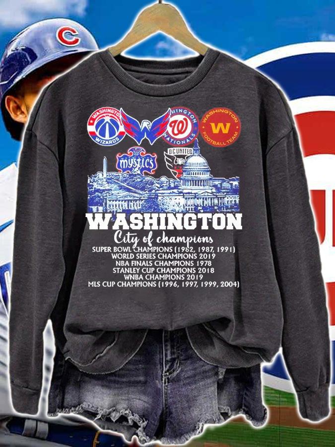 Washington City Of Champions MLS Cup Champions T-Shirt