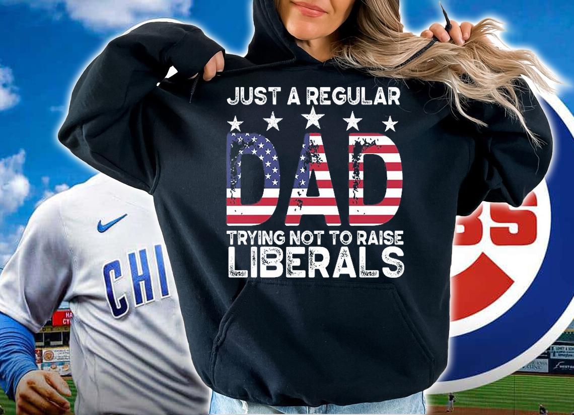 Conservative Dad Shirt Trying Not To Raise Liberals T-Shirt hoodie