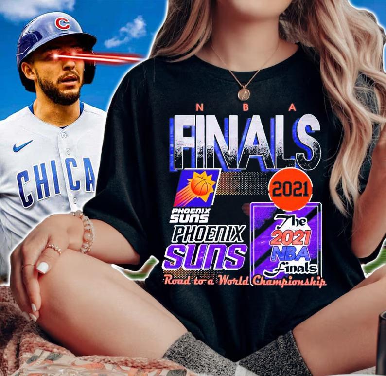NBA Finals Phoenix Suns 2021 road to a world championship shirt woman shirt