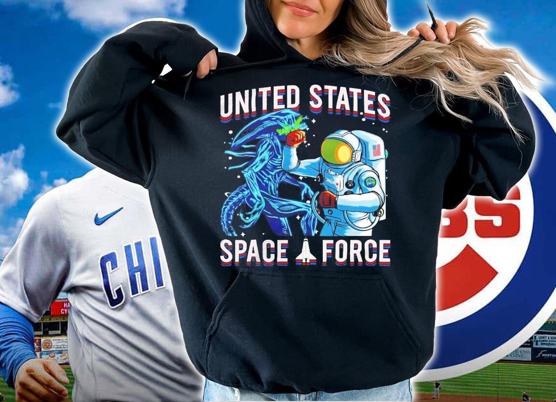 United States space force shirt hoodie