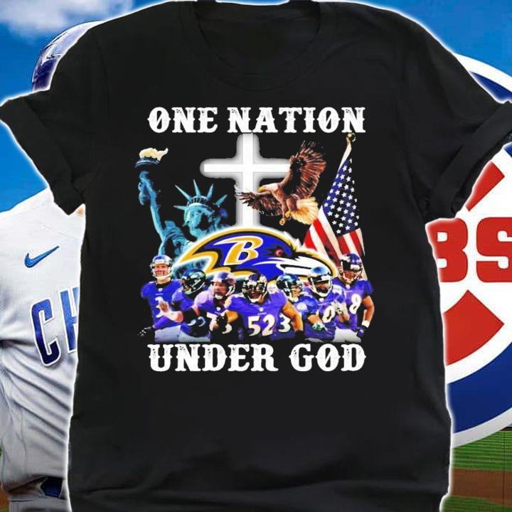 Baltimore Ravens one nation under god shirt shirt