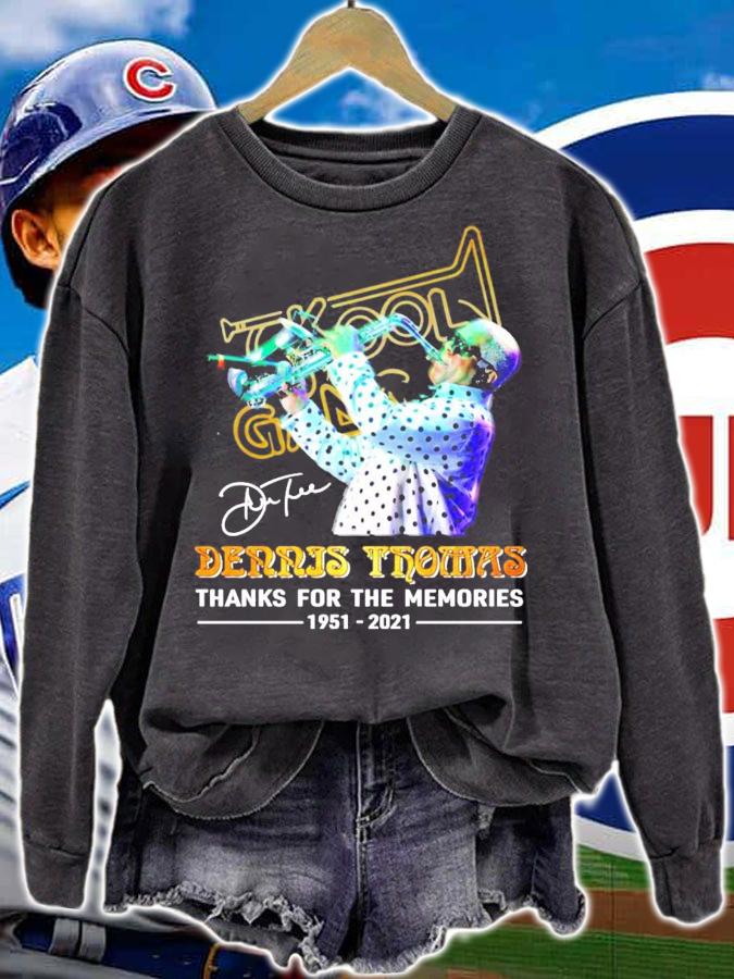 Dennis Thomas Kool and The Gang thanks for the memories 1951-2021 signature shirt