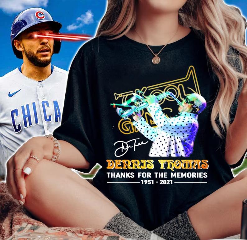 Dennis Thomas Kool and The Gang thanks for the memories 1951-2021 signature shirt