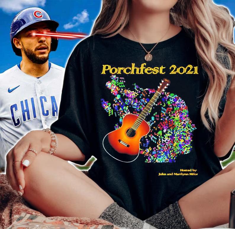 Porchfest 2021 hosted by John and Marilynn Milor shirt