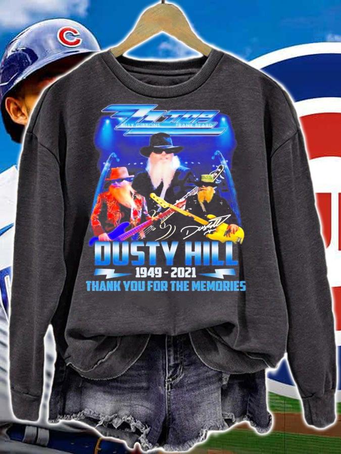 ZZ Top Billy Gibbons Frank Bead Dusty Hill 1949 2021 signatures t-shirt sweatshirt