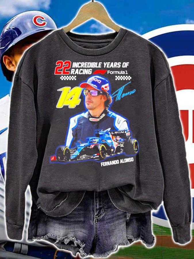 22 incredible years of racing Fernando Alonso signature shirt sweatshirt
