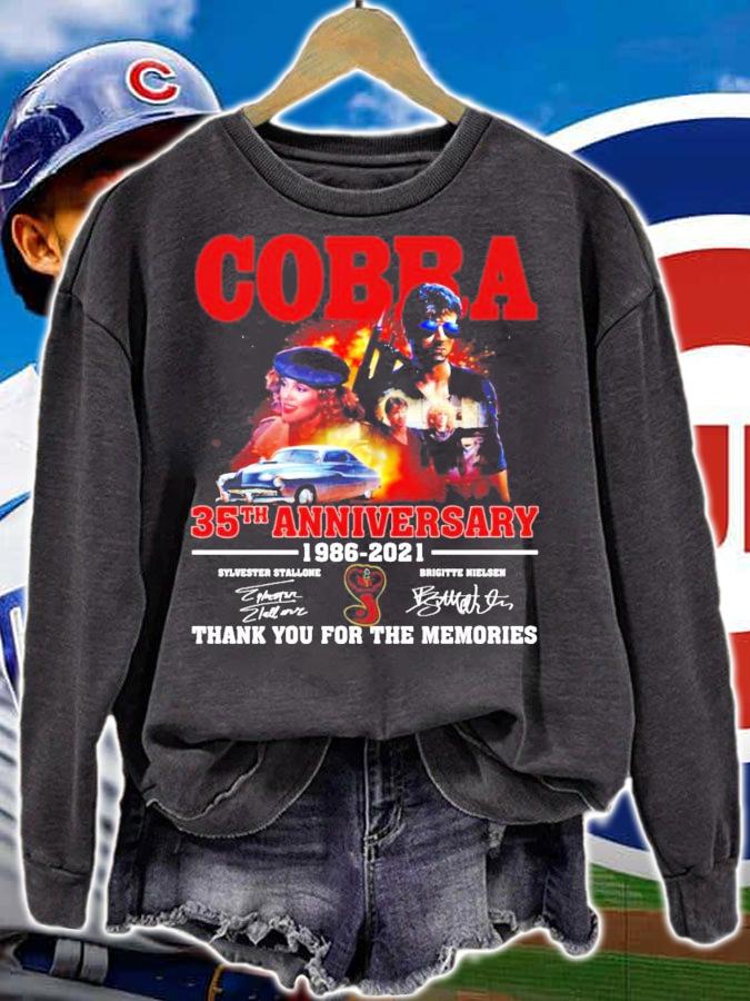 Cobra 35th anniversary 1986-2021 signatures shirt sweatshirt