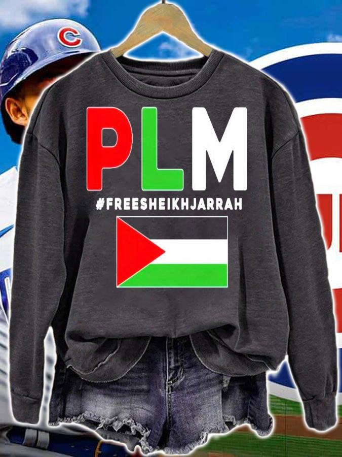 PLM free Sheikh Jarrah shirt sweatshirt