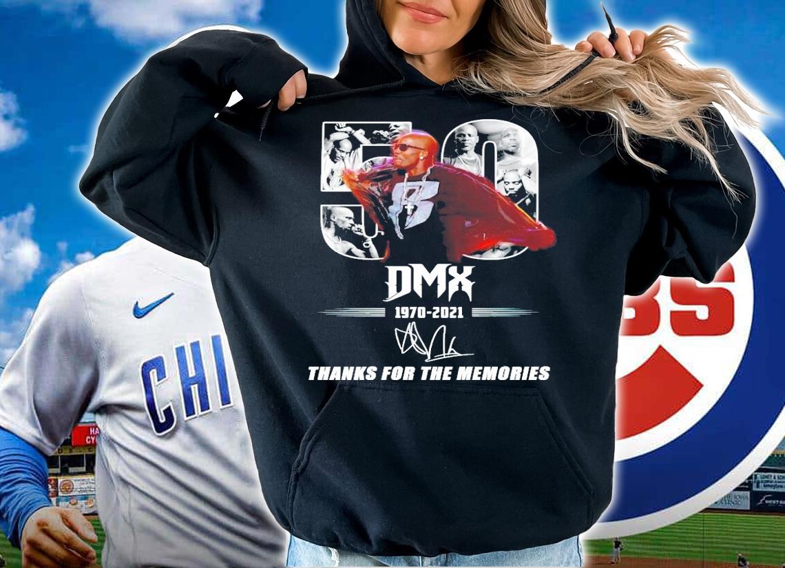 50 years DMX 1970-2021 signature shirt