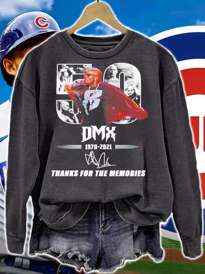 50 years DMX 1970-2021 signature shirt