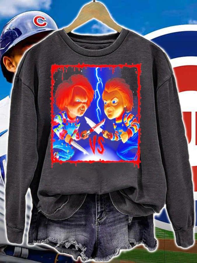 Chucky vs Buddi Halloween shirt sweatshirt