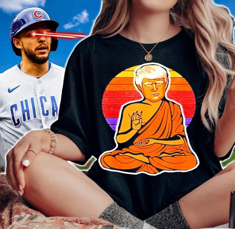 Enlightened Trump Buddha vintage shirt woman shirt