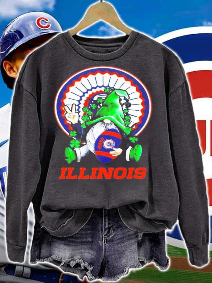 Gnome hug Rugby Illinois logo 2021 shirt sweatshirt