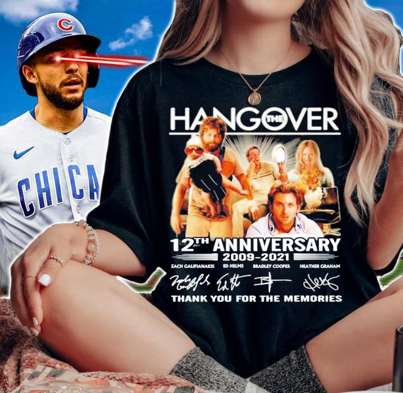 Hang the over 12th anniversary 2009-2021 thank you for the memories shirt