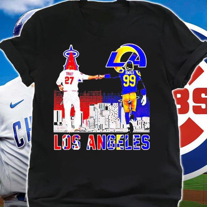 Los Angeles City Champions Trout and Donald signature T-shirt shirt