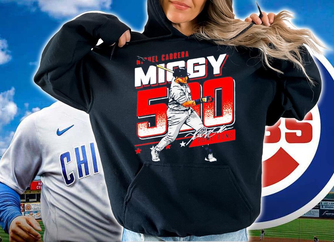 Miguel Cabrera Detroit Baseball signature t-shirt hoodie