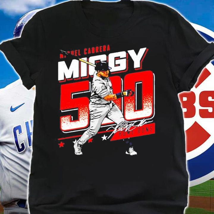 Miguel Cabrera Detroit Baseball signature t-shirt shirt