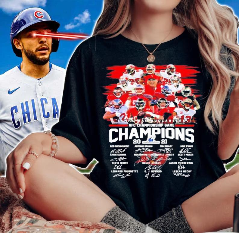 Tampa Bay Buccaneers NFC Championship game 2021 shirt woman shirt