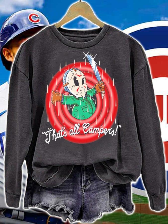 That's All Campers Jason Voorhees shirt sweatshirt