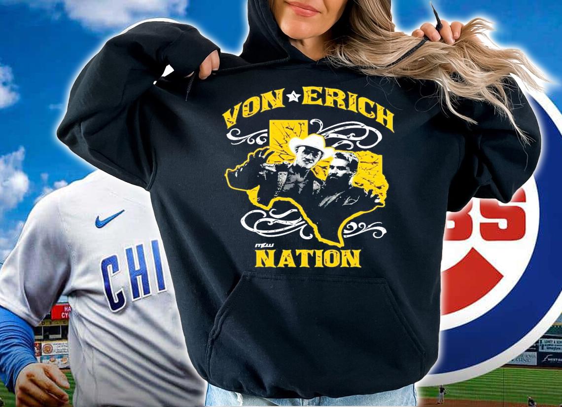 Von Erichs Texas Roots Nation shirt hoodie